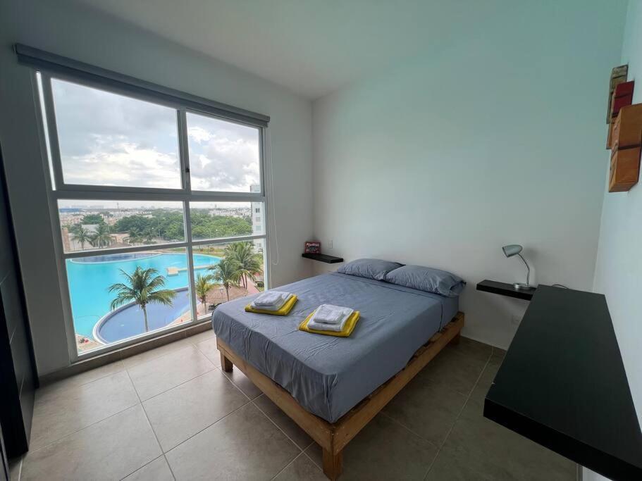 Лагуна. Прохладная. С Бассейном, 15 Мин От Моря Cancun Exterior photo